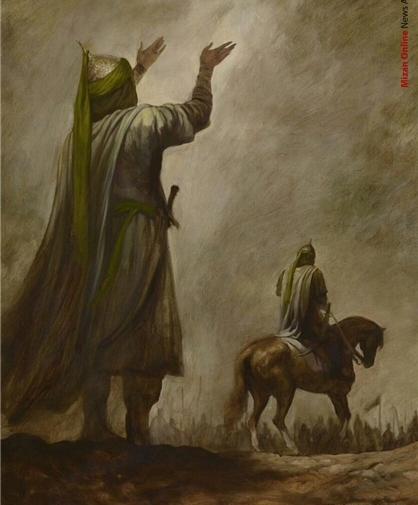 عکس جنگ امام حسین و یزید