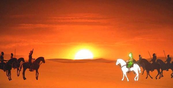 عکس جنگ امام حسین و یزید