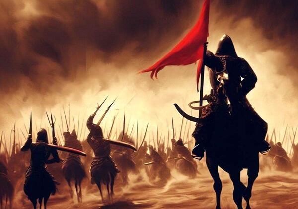 عکس جنگ امام حسین و یزید