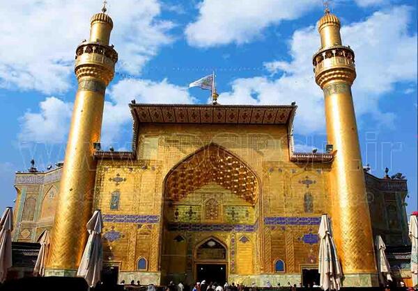 عکس حرم امام علی با کیفیت 4k