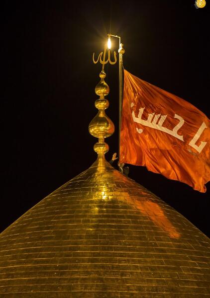 عکس پرچم امام حسین محرم
