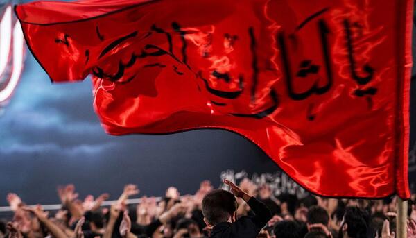 عکس پرچم امام حسین محرم