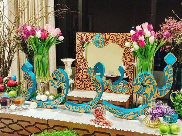 عکس سفره هفت سین برای پیک نوروزی