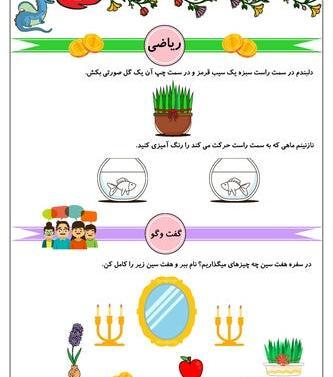 عکس سفره هفت سین برای پیک نوروزی