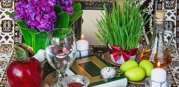 عکس سفره هفت سین برای پیک نوروزی