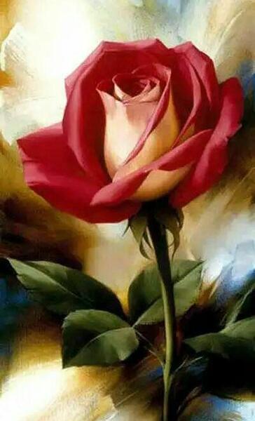 عکس گل در گلدان برای نقاشی