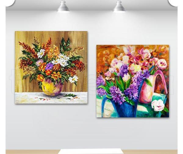 عکس گل در گلدان برای نقاشی