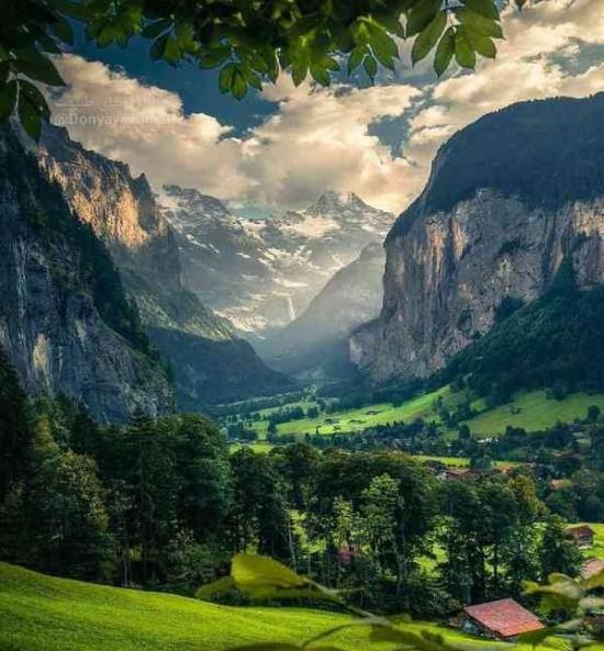 عکس طبیعت سوئیس زیبا