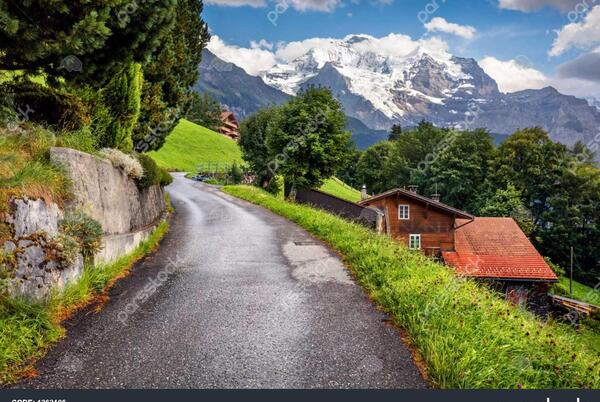 عکس طبیعت سوئیس زیبا