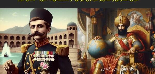 عکس ایران باستان هوش مصنوعی