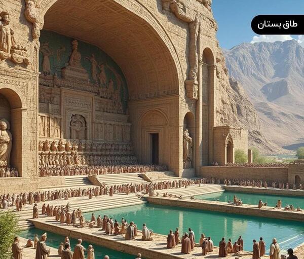عکس ایران باستان هوش مصنوعی