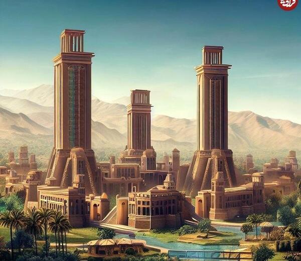 عکس ایران باستان هوش مصنوعی