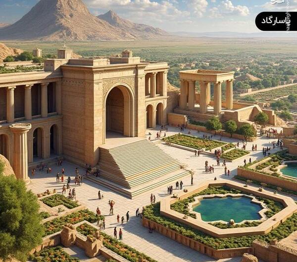 عکس ایران باستان هوش مصنوعی