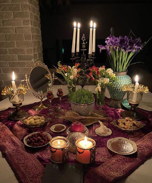 عکس سفره هفت سین فانتزی ۱۴۰۳