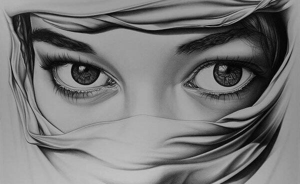 عکس آهو سیاه و سفید
