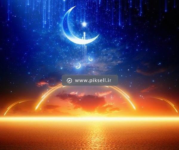 عکس آسمان پرستاره شب