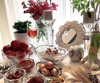عکس تزیین سکه سفره هفت سین