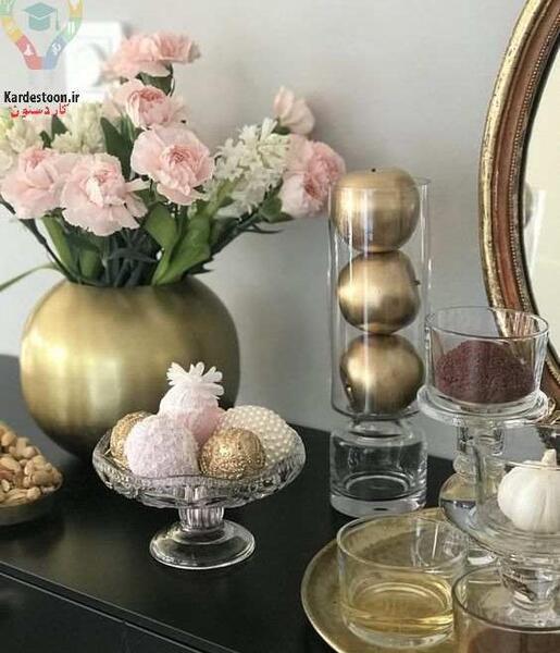 عکس تزیین سکه سفره هفت سین