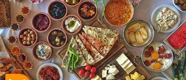 عکس صبحانه مفصل ایرانی