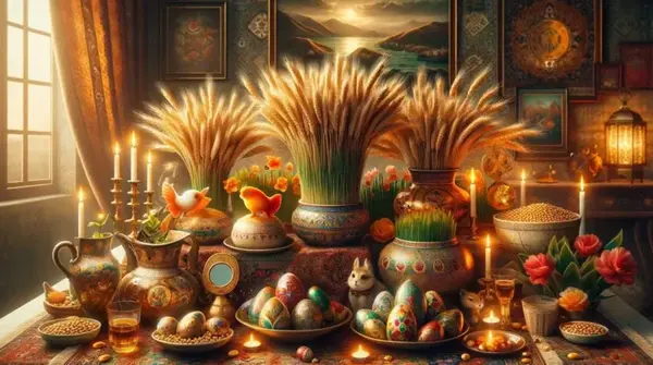 سنتی باکلاس عکس سفره هفت سین
