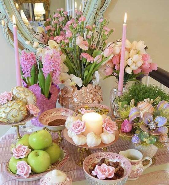 عکس زیباترین سفره های هفت سین