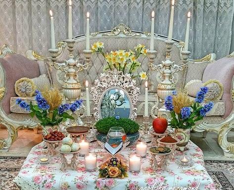 عکس زیباترین سفره های هفت سین