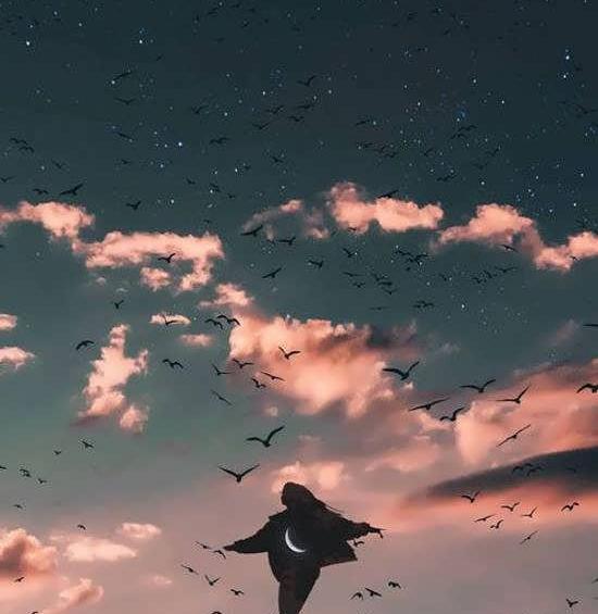 یک عکس آسمان