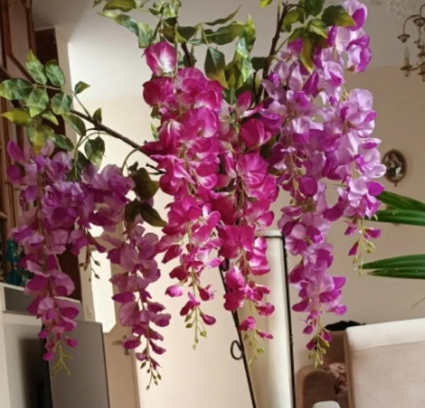 عکس گل گلدان مصنوعی