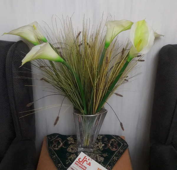 عکس گل گلدان مصنوعی