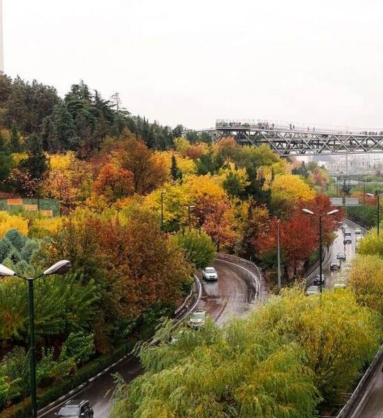عکس طبیعت جذاب تهران