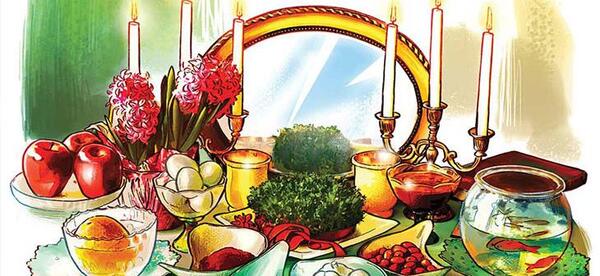 عکس تصاویر زیبا از سفره هفت سین