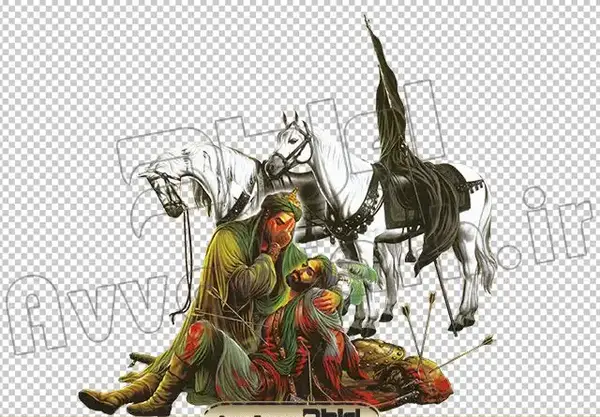 عکس اسب امام حسین و حضرت زینب