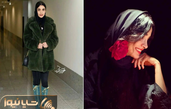 عکس الهه حصاری در فسیل