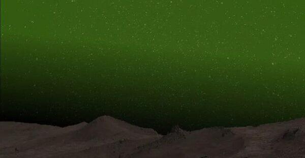 عکس مریخ در آسمان تهران