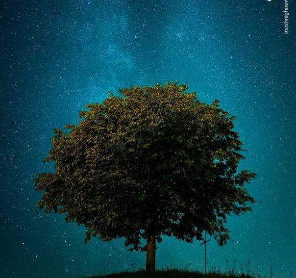 عکس های آسمان شب با کیفیت بالا