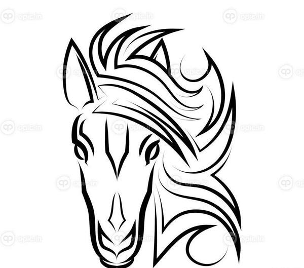 عکس سر اسب برای نقاشی