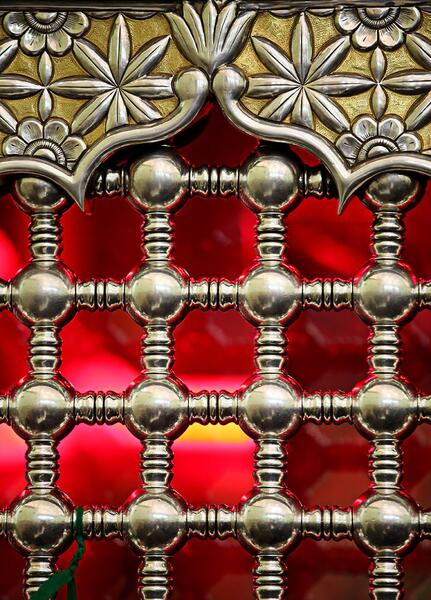 عکس با کیفیت ضریح حرم امام حسین