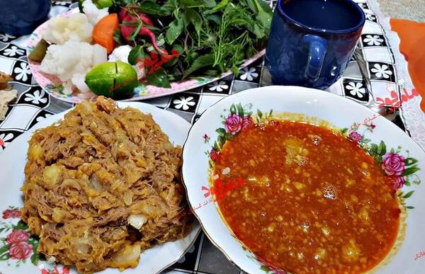 عکس آبگوشت تو قابلمه