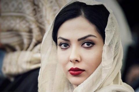 عکس بازیگر آهو پیشونی سفید