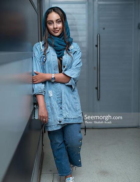 عکس بازیگر آهو پیشونی سفید