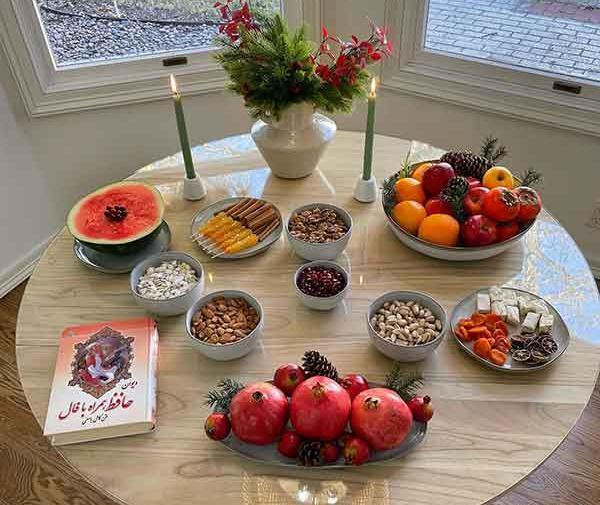 عکس سفره هفت سین ساده برای مدرسه