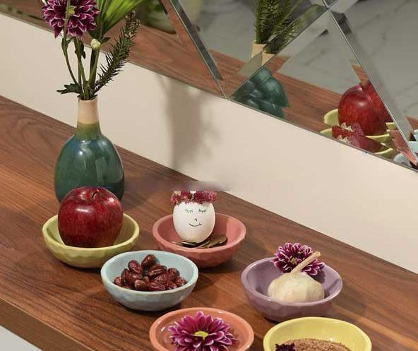عکس سفره هفت سین ساده برای مدرسه