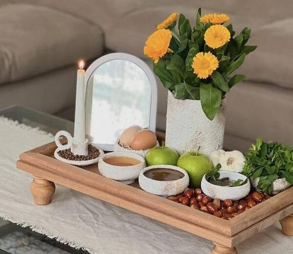 عکس تزیینات سفره هفت سین