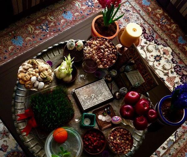 عکس تزیینات سفره هفت سین