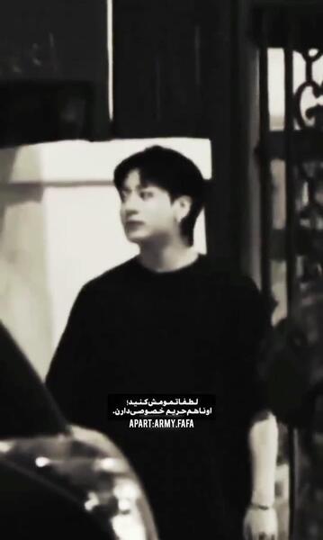عکس سیاه و سفید جونگ کوک