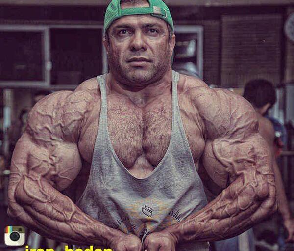 عکس های بیت الله عباسپور بدنساز