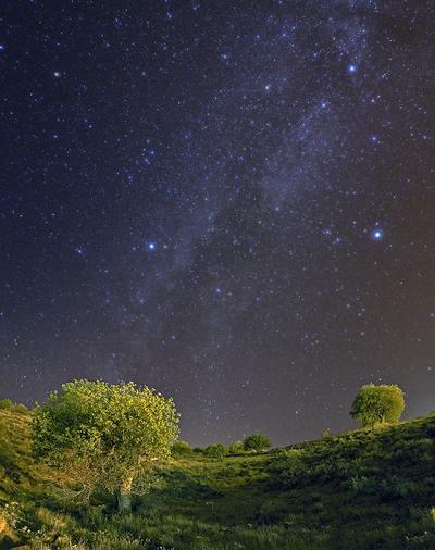 عکس ایران از فضا در شب