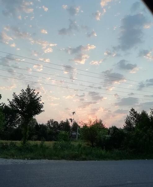 عکس آسمان طلوع آفتاب
