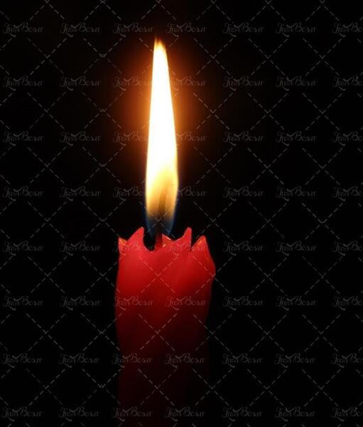 عکس زمینه سیاه با شمع