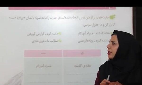 عکس درس آسمان آبی طبیعت پاک کلاس سوم